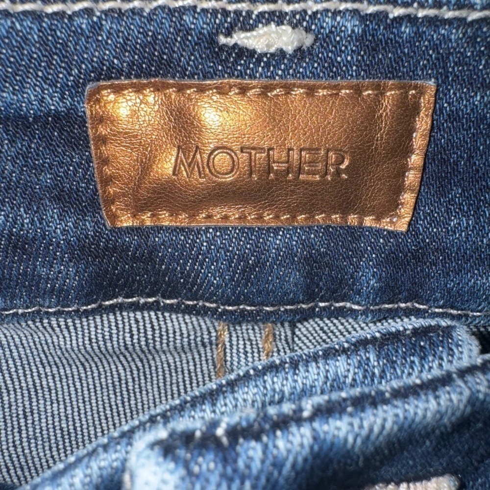 Mother High Waisted Lookers Skinny Jeans Size 24 - Picture 3 of 9